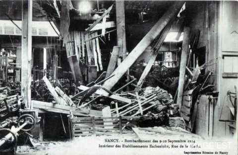 Etablissements Eschenlohr détruits (Nancy)